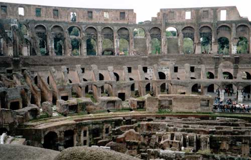 Colosseum In Italy. Rome Coliseum, Rome, Italy,