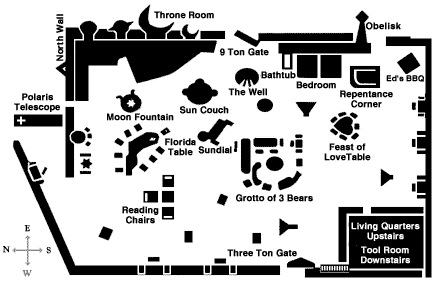 Coral Castle Map Image