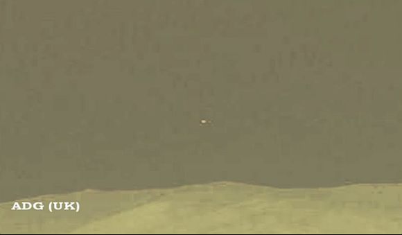 NASA Curiosity Mars UFO Image