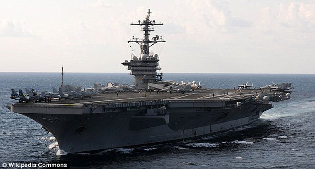 USS carl Vinson Osama Dead Body