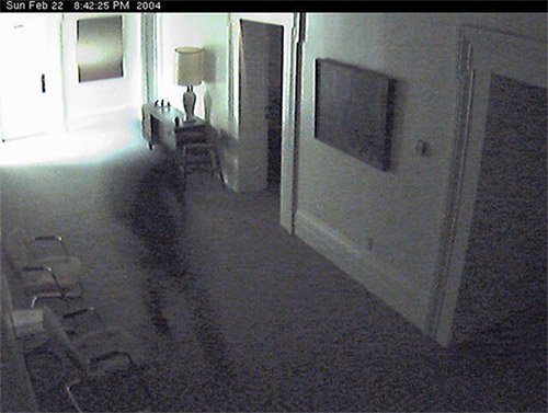 Ghost captured on tape willard library