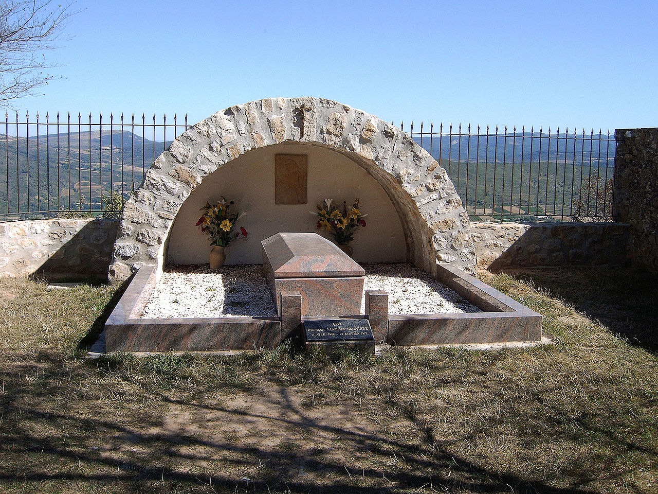 Saunire's Grave in Rennes-le-Chteau