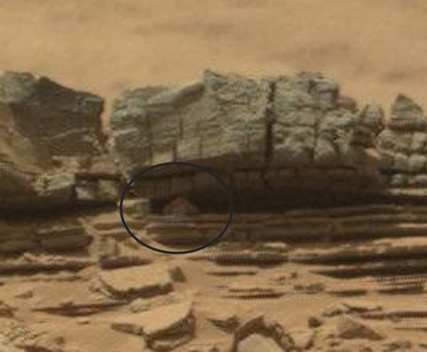 Alien Crab on Mars