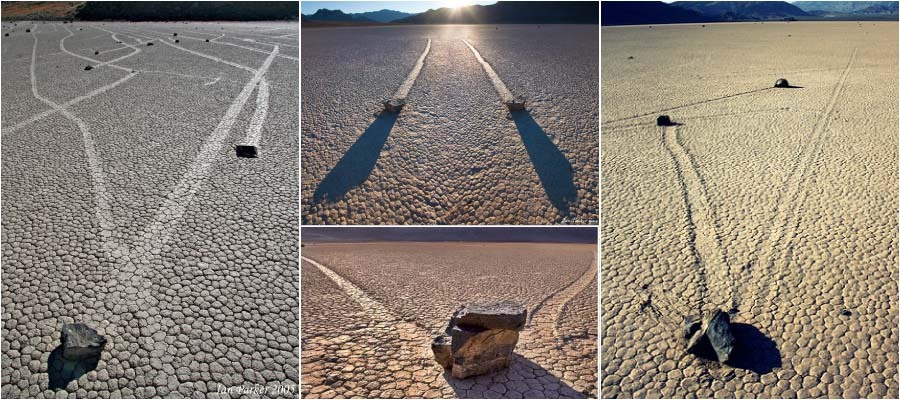Death Valley's 'Sailing Stones'