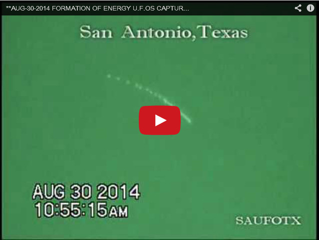 UFO Fleet over Texas