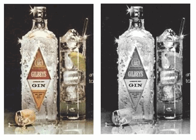 Gilbey's Gin subliminal advertising