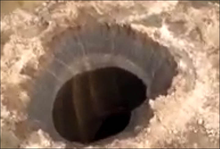 Siberia Giant Hole