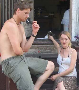 Zach Bowen and Addie Hall