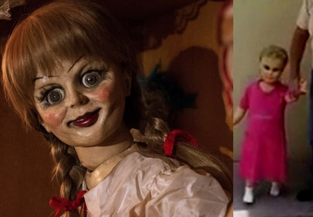 annabelle creepy walking doll