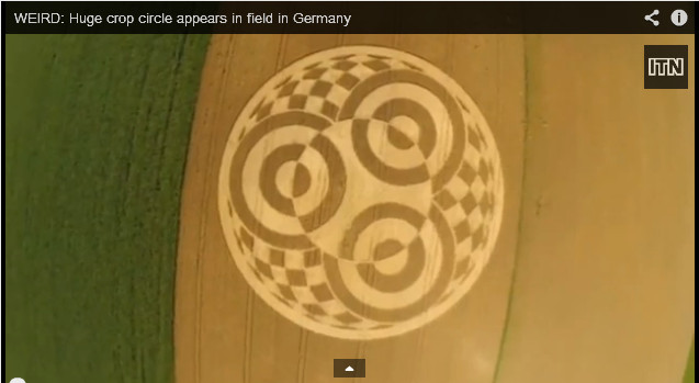 Mysterious Crop Circle Video - Germany