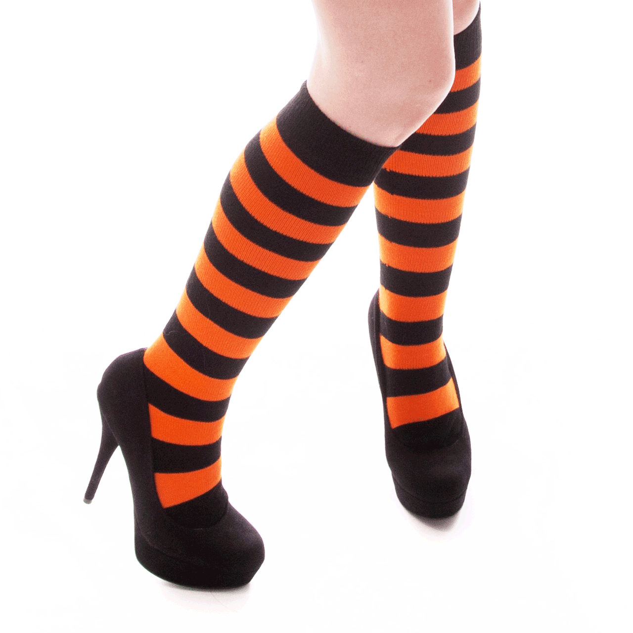 Halloween Orange Socks