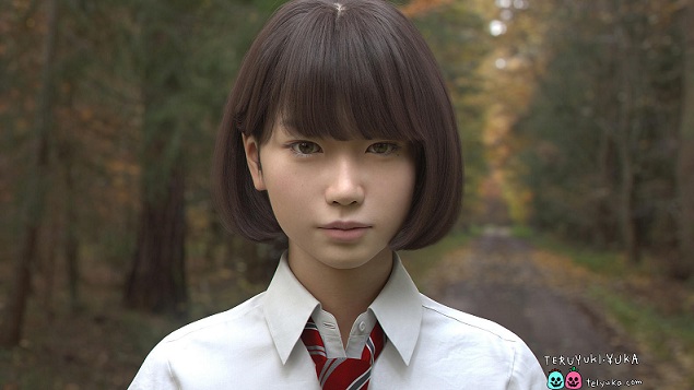 Saya-Japanese-School-Girl