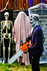 A chainsaw-wielding ‘madman’